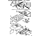 Kenmore 11074590110 top & control assembly diagram