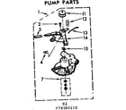 Kenmore 11074590110 pump parts diagram