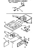 Top and console assembly