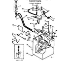 Kenmore 11074670110 cabinet parts diagram