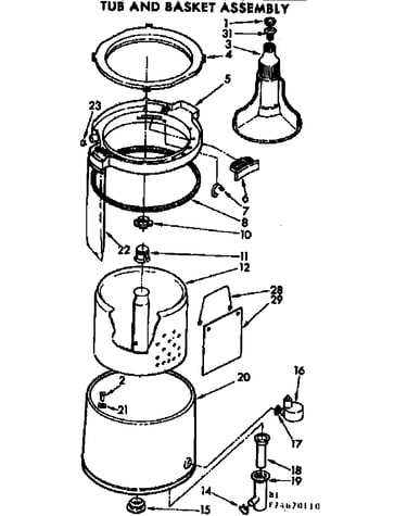Tub & basket assembly