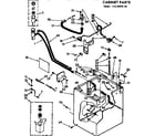 Kenmore 11074670120 cabinet parts diagram