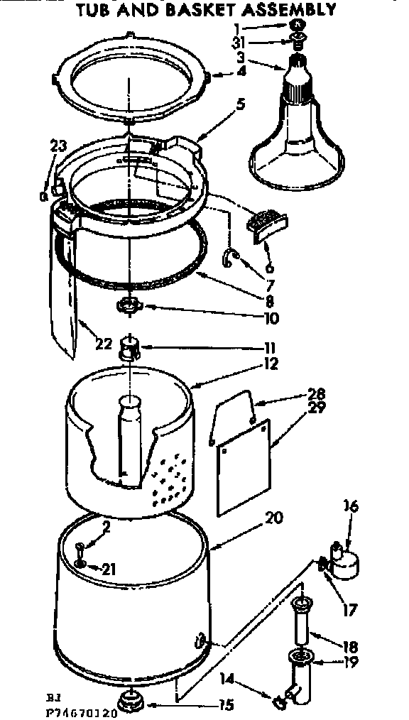 Tub & basket assembly