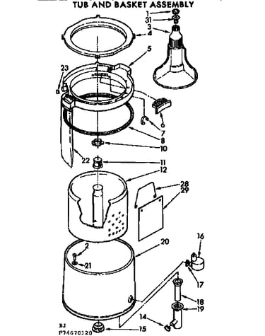 Tub & basket assembly