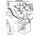 Kenmore 11074690100 cabinet parts diagram