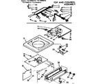 Kenmore 11074690410 top and control assembly diagram