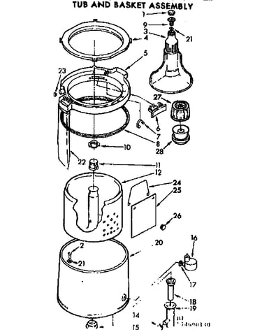 Tub & basket assembly