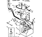 Kenmore 11074770100 cabinet parts diagram