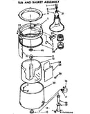 Tub and basket assembly