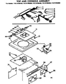 Top and console assembly