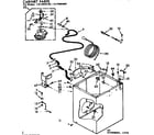 Kenmore 11074863100 cabinet parts diagram