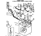 Kenmore 11074890200 cabinet parts diagram