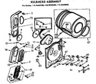 Kenmore 11076402600 bulkhead assembly diagram