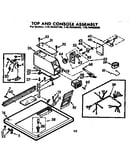 Top and console assembly