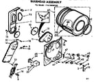 Kenmore 11076404100 bulkhead assembly diagram