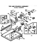 Top and console assembly