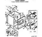 Kenmore 11076405600 top and console asm diagram