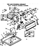 Top and console assembly