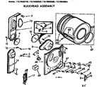 Kenmore 11076408100 bulkhead assembly diagram
