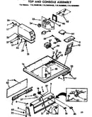 Top and console assembly