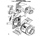 Kenmore 11076408810 bulkhead parts diagram