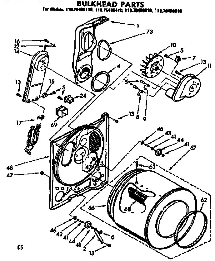 Bulkhead parts
