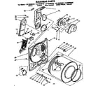Kenmore 11076408130 bulkhead parts diagram