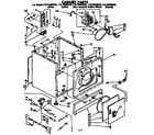 Kenmore 11076408840 cabinet parts diagram