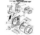 Kenmore 11076408640 bulkhead parts diagram