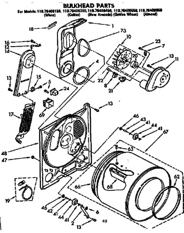 Bulkhead parts