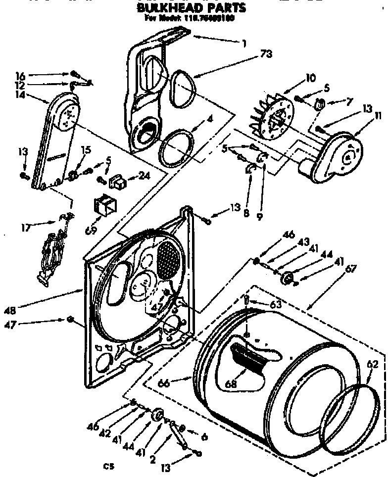 Bulkhead parts