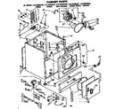 Kenmore 11076409120 cabinet parts diagram