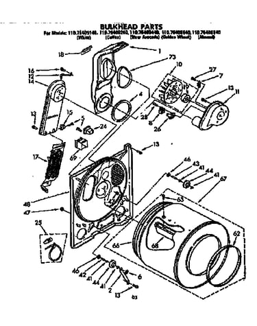 Bulkhead parts