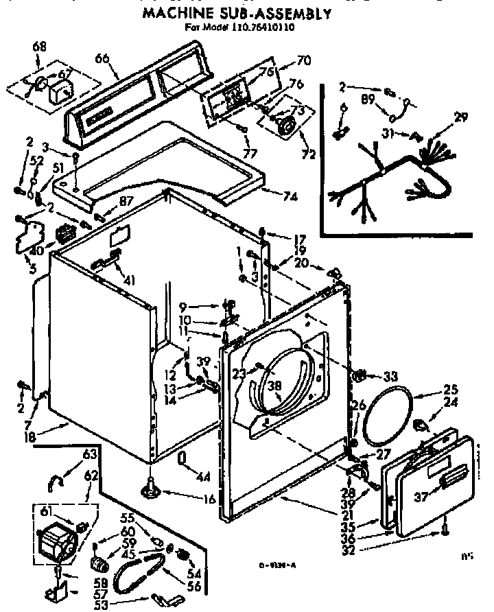 MACHINE SUB-ASSEMBLY