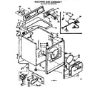 Kenmore 11076410110 machine sub-assembly diagram