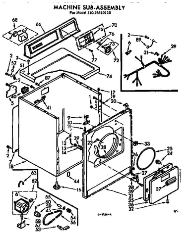 Machine sub-assembly