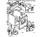 Kenmore 11076410120 machine sub-assembly diagram