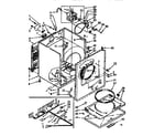 Kenmore 11076420110 cabinet assembly diagram