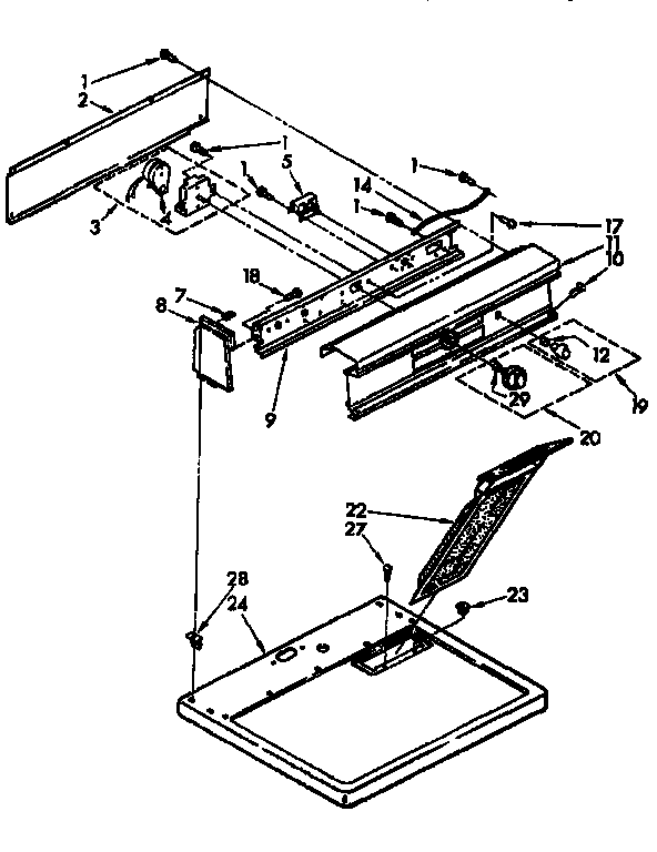 TOP AND CONSOLE PARTS