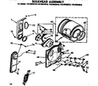 Kenmore 11076423410 bulkhead assembly diagram