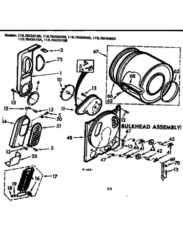 Bulkhead asm