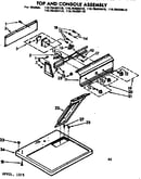 Top and console assembly