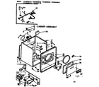 Kenmore 11076430110 cabinet assembly diagram