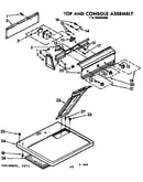 Top and console assembly