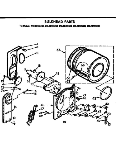 Bulkhead parts