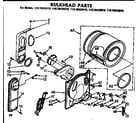 Kenmore 11076433410 bulkhead parts diagram