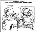 Kenmore 11076433220 bulkhead parts diagram