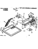 Top & console assembly