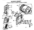 Kenmore 11076440210 bulkhead assembly diagram