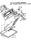 Top and console assembly